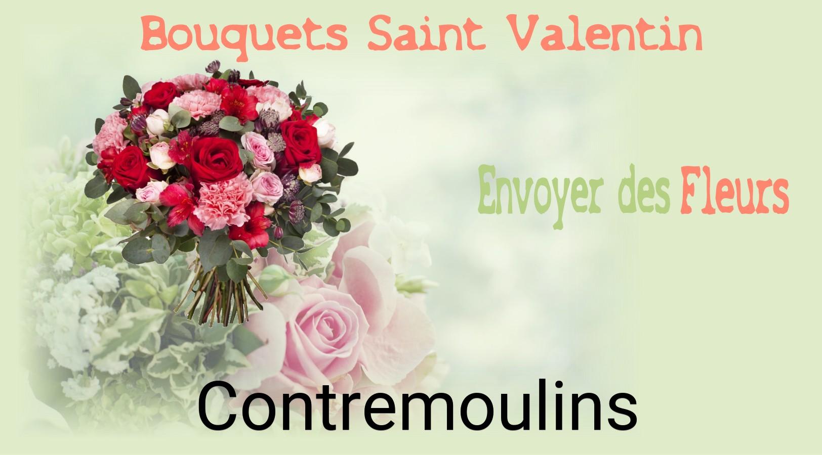 Roses de Saint-Valentin livrées à Contremoulins